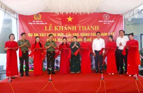 Khánh thành công trình Trạm Y tế xã Anh Sơn, tỉnh Nghệ An