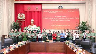 Lực lượng Công an nhân dân đạt nhiều kết quả nổi bật trong công tác thi đua, khen thưởng