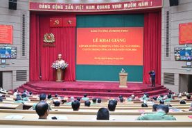 Khai giảng Lớp bồi dưỡng nghiệp vụ công tác văn phòng cấp ủy trong Công an nhân dân năm 2026