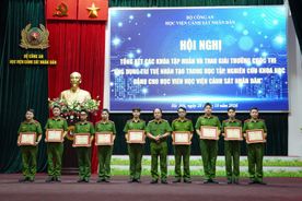 Học viện Cảnh sát nhân dân trao giải cuộc thi “Ứng dụng AI trong học tập và nghiên cứu khoa học”