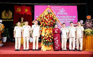 Vinh quang Công an Lai Châu