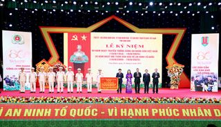 Ninh Bình tổ chức trọng thể Lễ kỷ niệm 80 năm Ngày truyền thống Công an Nhân dân