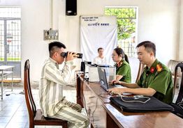 An Giang: Thu thập dữ liệu, cấp thẻ căn cước cho phạm nhân được đặc xá dịp Lễ 2/9