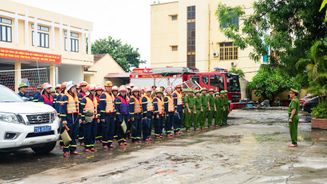 Công an tỉnh Quảng Trị sẵn sàng phương án ứng phó với bão số 5