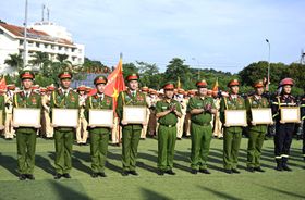 Lực lượng Công an nhân dân hoàn thành xuất sắc nhiệm vụ diễu binh, diễu hành tại Lễ kỷ niệm A80