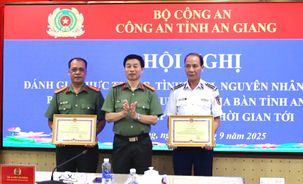 Công an tỉnh An Giang tổ chức hội nghị đánh giá nguyên nhân, điều kiện phát sinh vi phạm IUU