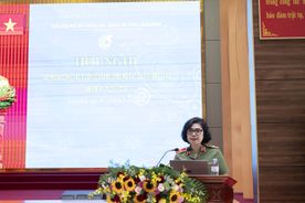 Tập huấn công tác chuẩn bị Đại hội Phụ nữ các cấp trong Công an nhân dân, nhiệm kỳ 2025-2030