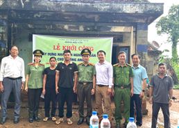 Mô hình “Nhà tình nghĩa An dân” – Nghĩa tình Công an, niềm tin Nhân dân
