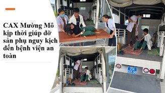 Lai Châu: Công an xã Mường Mô kịp thời giúp đỡ sản phụ nguy kịch đến bệnh viện an toàn