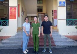Cao Bằng: Công an phường Tân Giang giúp người dân hoàn trả thành công 02 tỷ đồng do người khác chuyển khoản nhầm