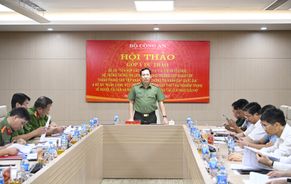 Đảm bảo tiến độ 02 Đề án Chính phủ giao Bộ Công an chủ trì, soạn thảo