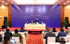 International press conference provides information on the upcoming signing ceremony of UN Convention against Cybercrime