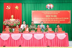 Những kết quả nổi bật của Công an thành phố Cần Thơ trong thực hiện mục tiêu 20% địa bàn xã, phường không ma túy