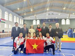 Thể thao Công an nhân dân giành Huy chương Vàng tại Giải Võ thuật phức hợp quốc tế lần thứ XXII