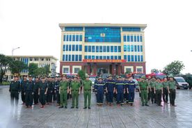 Hơn 100 cán bộ, chiến sĩ Công an tỉnh Quảng Trị chi viện hỗ trợ khắc phục hậu quả mưa lũ tại thành phố Huế