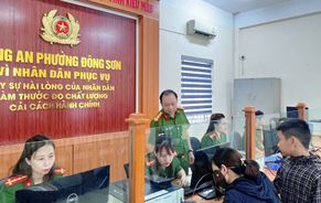 Thanh Hóa: Công an phường Đông Sơn đưa công nghệ đến từng khu phố, từng hộ dân