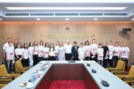 Bộ Công an gặp mặt Đoàn con cán bộ, chiến sĩ Bộ Nội vụ Liên bang Nga