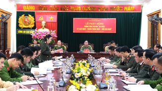 Công an tỉnh Cao Bằng phát động phong trào thi đua “Ba nhất” trong toàn lực lượng