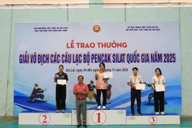 Đội tuyển Pencak Silat Công an nhân dân đạt thành tích cao tại tại giải vô địch toàn quốc năm 2025