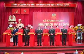 Thứ trưởng Đặng Hồng Đức dự Lễ khánh thành Nhà khách 151 Lê Duẩn