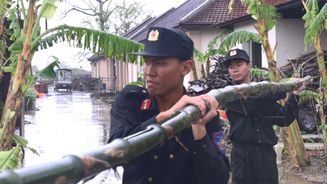 Tăng cường lực lượng hỗ trợ, khắc phục hậu quả mưa, lũ gây ra tại Gia Lai  