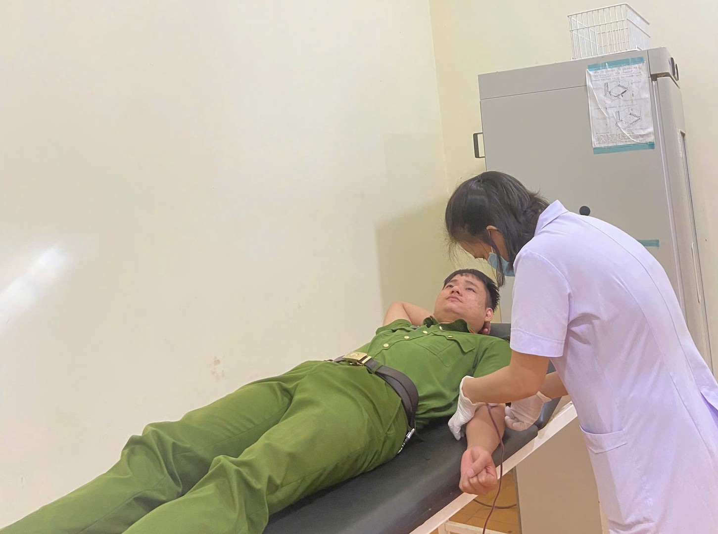 Thượng uý Trần Quảng Đại cán bộ Công an xã Hương Xuân.jpg