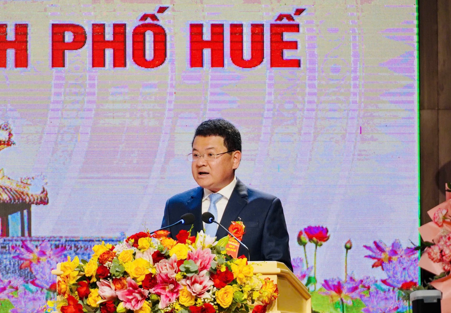 gen-o-ảnh đồng chí Hoàng Hải Minh - Phó chủ tịch UBND thành phố phát biểu tại buổi lễ.jpg