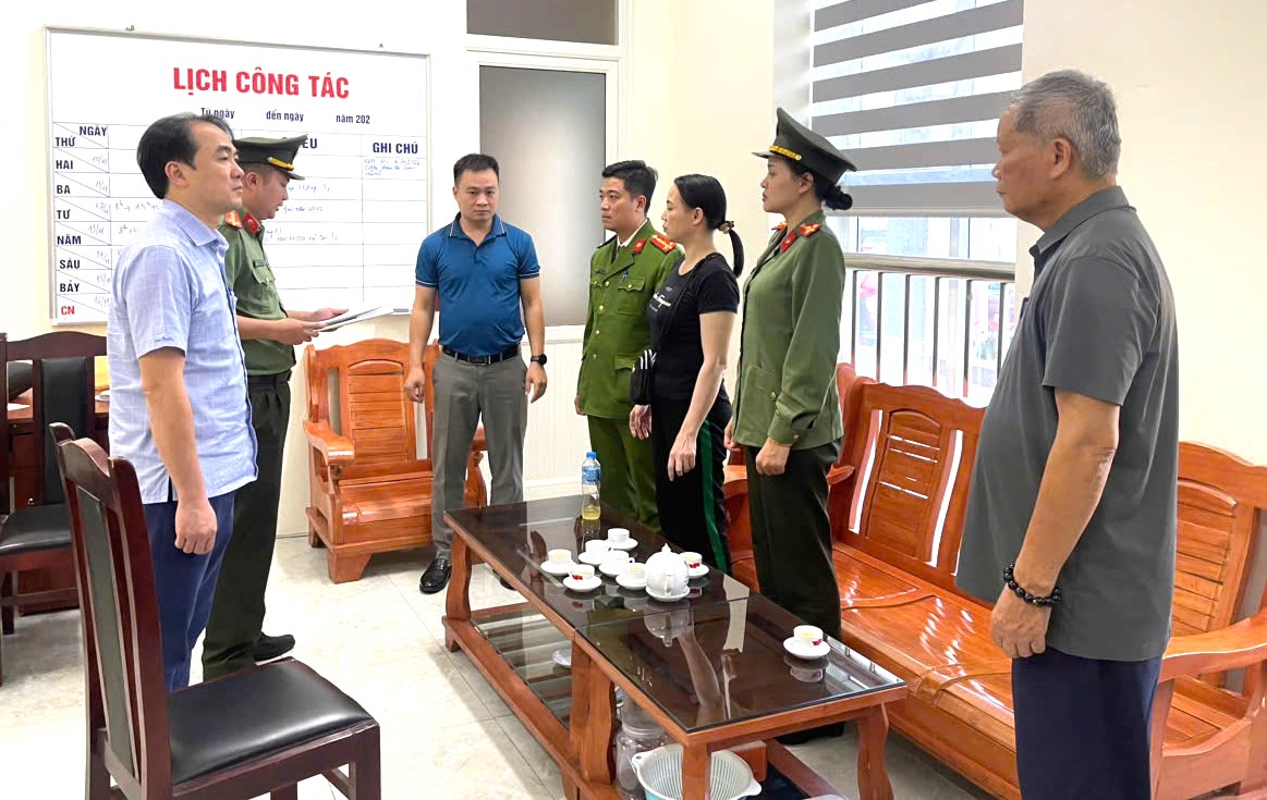 Cơ quan ANĐT khởi tố đối tượng Lê Thị Tình.jpg