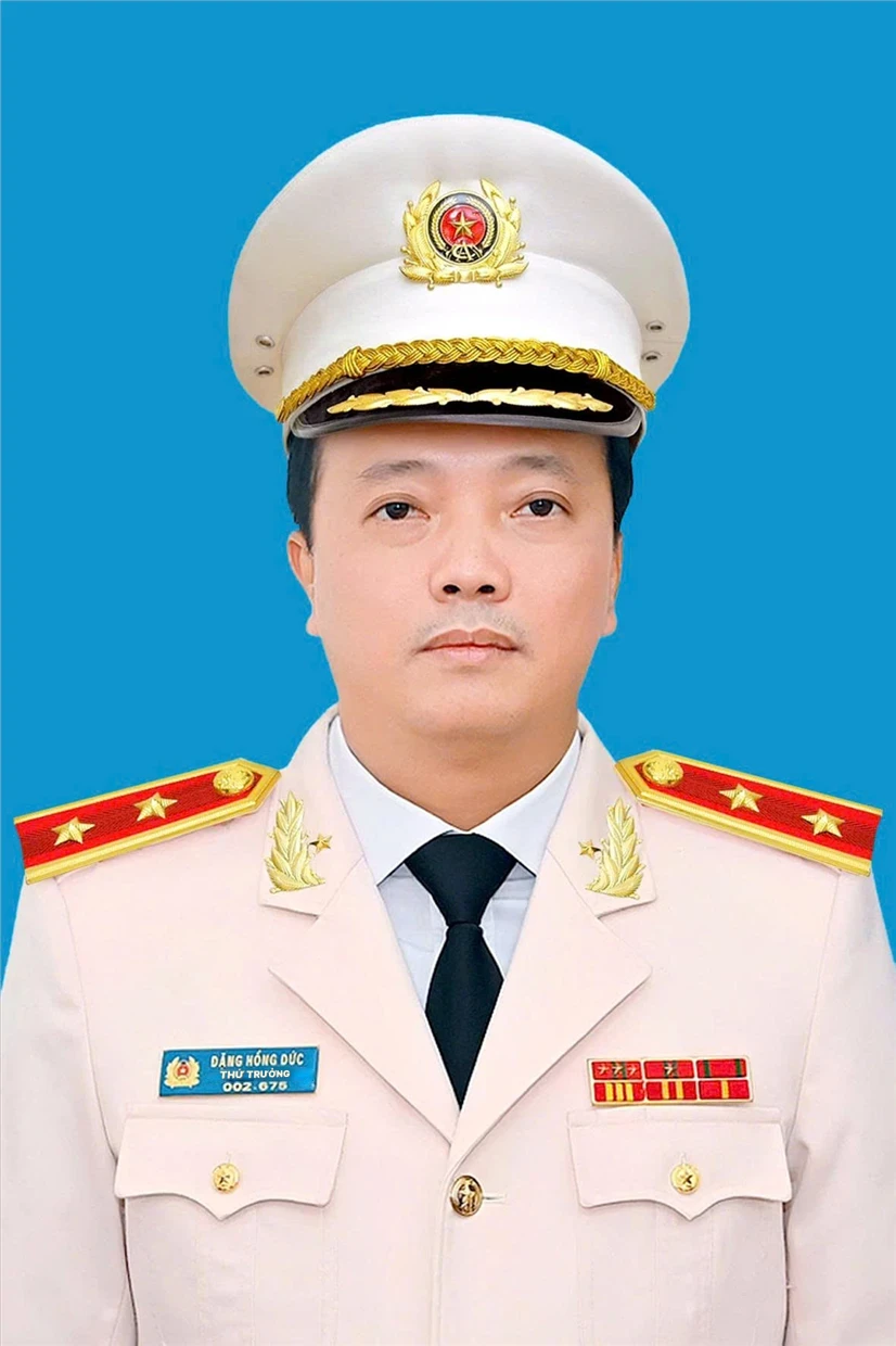ĐỒNG CHÍ TRUNG TƯỚNG ĐẶNG HỒNG ĐỨC