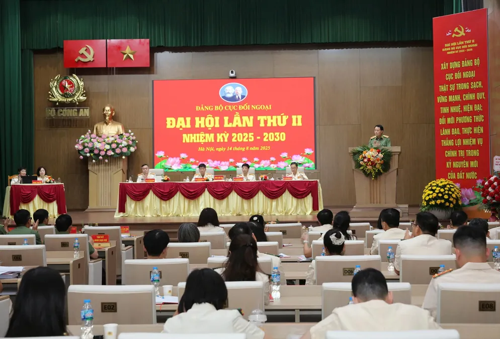 Đại hội Đảng bộ Cục Đối ngoại lần thứ II, nhiệm kỳ 2025-2030