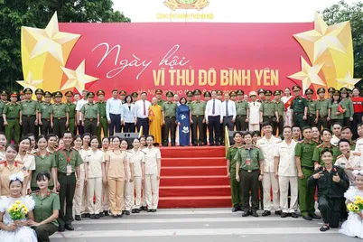 Ngày hội “Vì Thủ đô bình yên” – Tôn vinh 80 năm truyền thống Công an Thủ đô