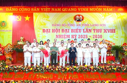 Xây dựng Công an tỉnh Lạng Sơn vững mạnh toàn diện, đổi mới, sáng tạo