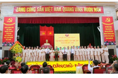 Công an tỉnh Cao Bằng tổ chức Đại hội đại biểu lần thứ XIV, nhiệm kỳ 2025 - 2030