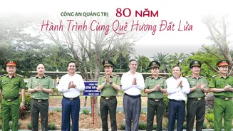 Công an Quảng Trị:  80 năm hành trình cùng quê hương đất lửa