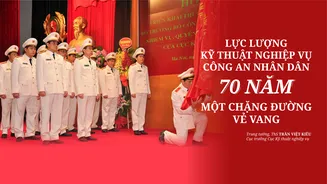 Lực lượng kỹ thuật nghiệp vụ công an nhân dân 70 năm một chặng đường vẻ vang