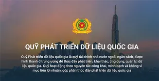 Bộ Công an quản lý Quỹ Phát triển dữ liệu quốc gia