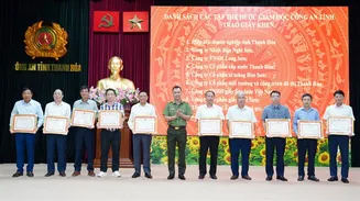 Công an Thanh Hóa đối thoại với doanh nghiệp về công tác đảm bảo an ninh, trật tự