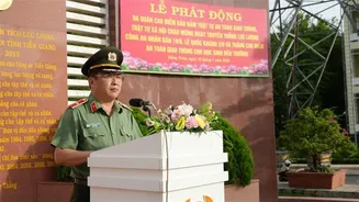 Cao điểm ra quân đảm bảo trật tự an toàn giao thông, trật tự xã hội trên địa bàn tỉnh Đồng Tháp