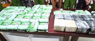 Nghệ An: Triệt phá đường dây mua bán, vận chuyển trái phép chất ma túy thu giữ 60 bánh heroin và 37kg ma túy đá