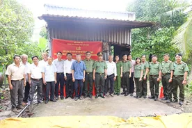 Công an thành phố Cần Thơ khởi công xây nhà ở tặng hội viên Hội cựu Công an nhân dân thành phố