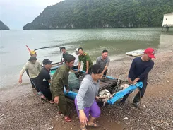 Công an thành phố Hải Phòng tập trung tối đa lực lượng phòng, chống bão Wipha (cơn bão số 3)