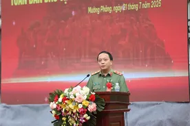 Thứ trưởng Đặng Hồng Đức dự Ngày hội toàn dân bảo vệ an ninh Tổ quốc năm 2025 tại Điện Biên