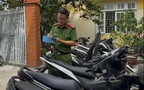 Xóa đường dây trộm cắp, tiêu thụ hàng chục xe máy với tổng trị giá khoảng 380 triệu đồng