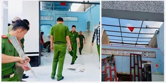 An Giang: Công an xã Ba Chúc hỗ trợ người dân khắc phục hậu quả sau giông lốc
