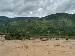 Công an Sơn La chủ động thực hiện nhiều biện pháp phòng, chống thiên tai và giúp người dân khắc phục hậu quả mưa lũ