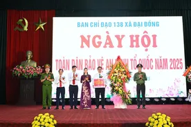 Thứ trưởng Lê Quốc Hùng dự Ngày hội Toàn dân bảo vệ an ninh Tổ quốc tại tỉnh Bắc Ninh