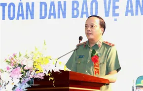 Thứ trưởng Đặng Hồng Đức dự Ngày hội Toàn dân bảo vệ an ninh Tổ quốc tại phường Mạo Khê, Quảng Ninh