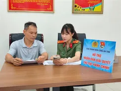 Tuổi trẻ Công an tỉnh Lạng Sơn xung kích hỗ trợ chính quyền địa phương 2 cấp