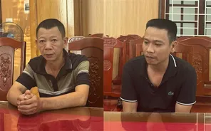 Thanh Hóa: Khởi tố, bắt tạm giam 2 đối tượng khai thác khoáng sản trái phép