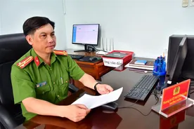 Thượng tá Võ Phước Thuận - dấu ấn bình yên trên đất Sen Hồng